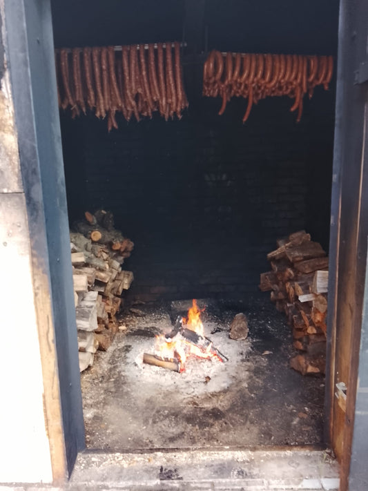 Kiełbasa czosnkowa ￼ 1 kg ￼